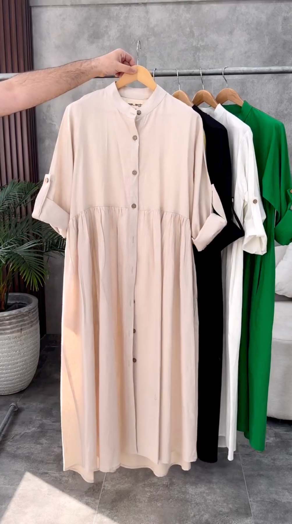 Casual Maxi Dress Premium Fabric