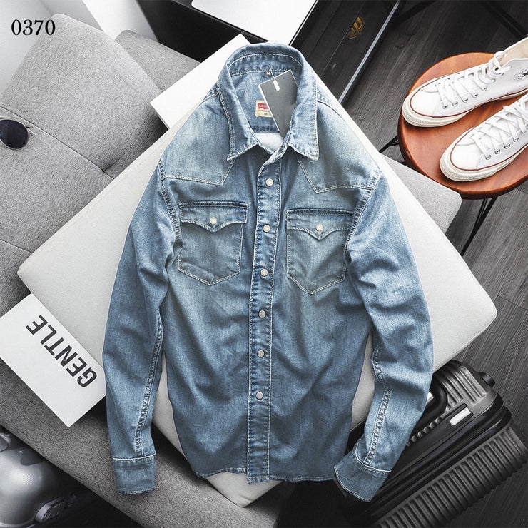 Denim Shirt Light Blue - 916