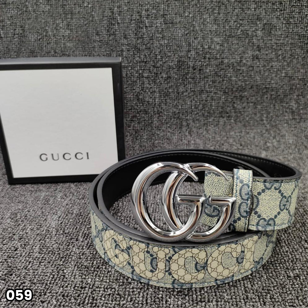 Gucci Marmont Belt - Silver Buckle