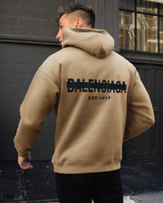Branded Strike Hoodie - Camel