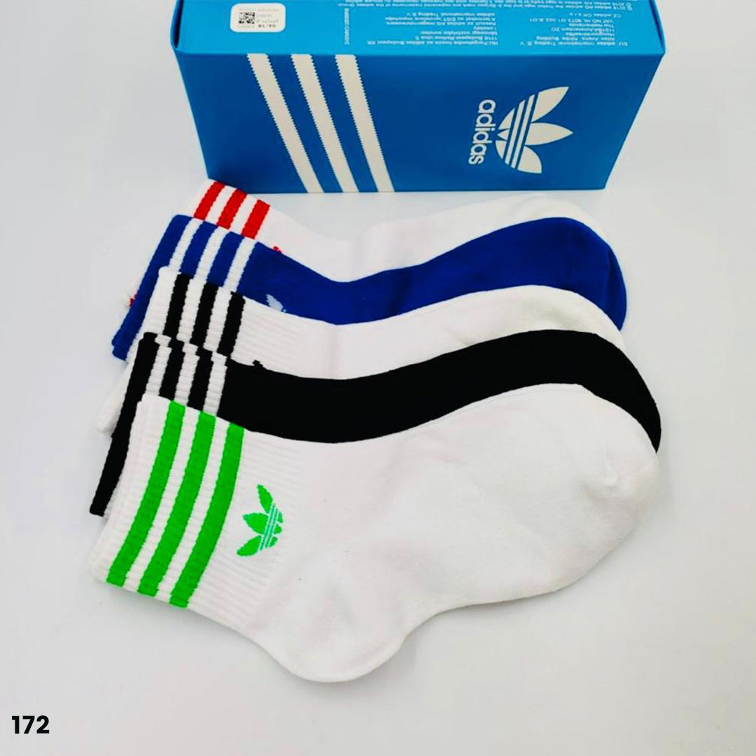 Adidas Unisex Socks - 5 Pairs