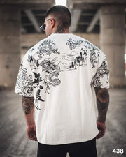 Dragon Block T-Shirt - Oversize