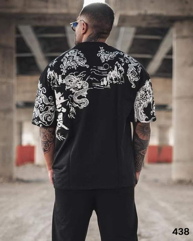 Dragon Block T-Shirt - Oversize