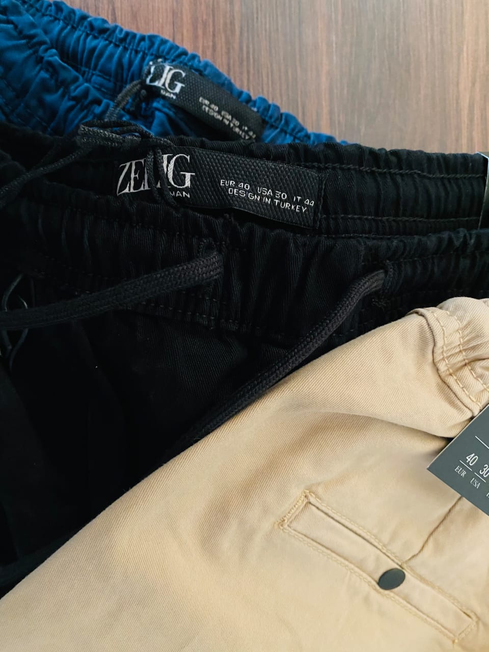 Crop Cotton Jogger Pants - Black (JOPA06)