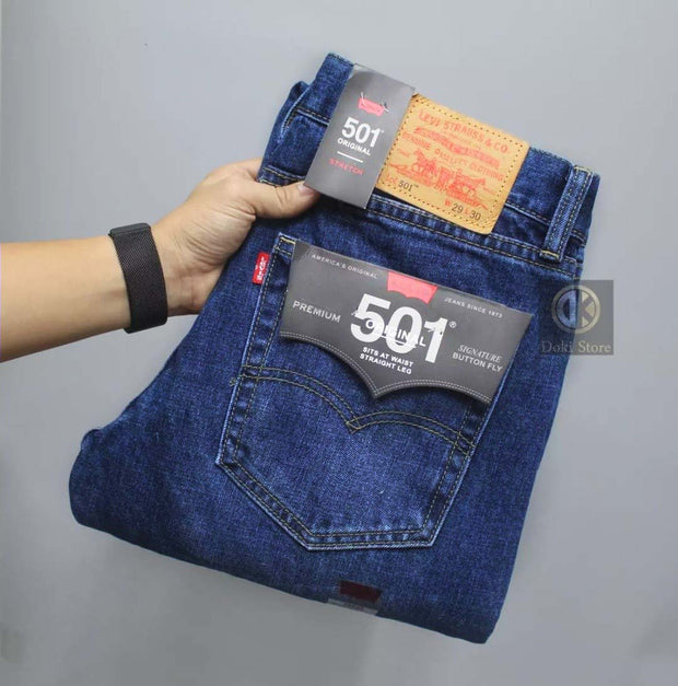 جينز ليفايز أزرق مشبع - 224