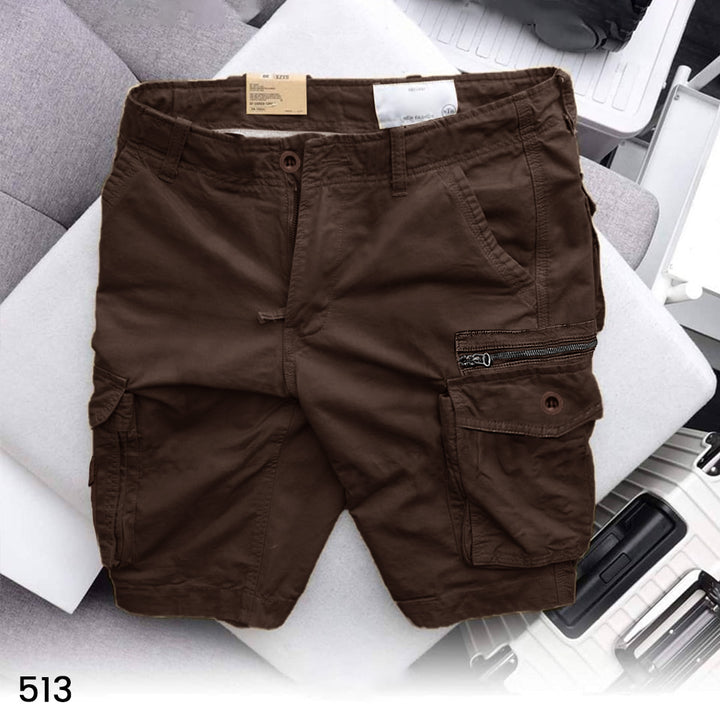 Cargo Shorts Zipped Pocket