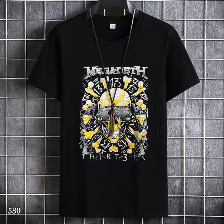 Black Mega T-Shirt - Slim Fit