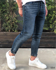 Denim Jogger Faded Light Blue - 554