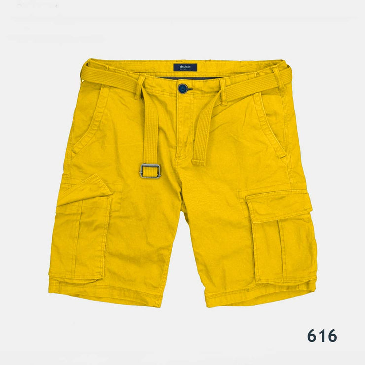 Yellow Cargo Shorts -616