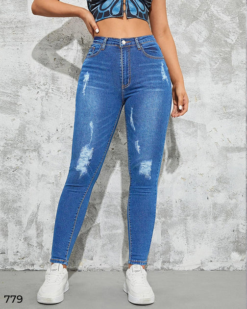Women Denim Pants Denim House GCC