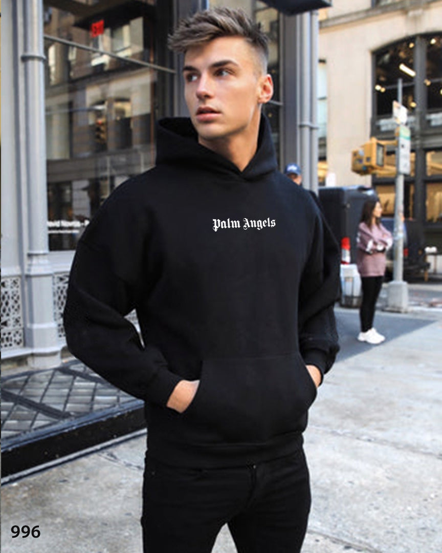 Oversized Hoodie Palm Angels Black Hoodie Jual PALM ANGELS CLASSIC