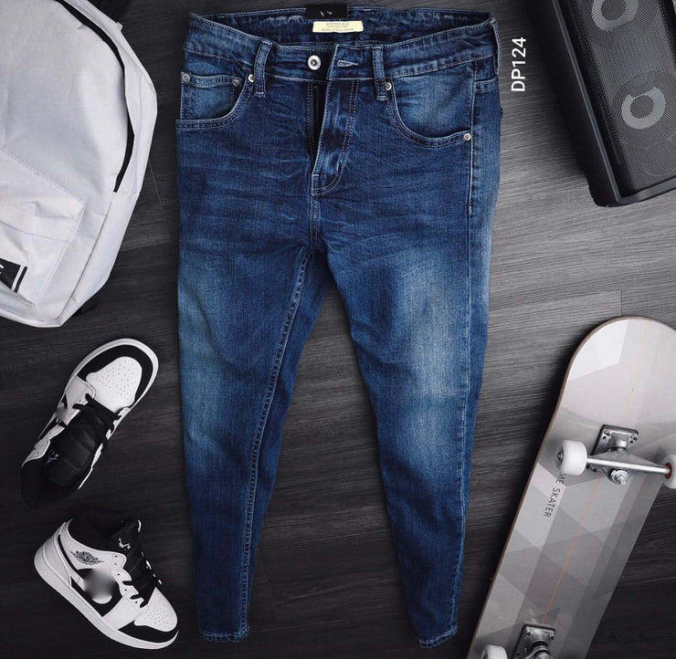 Denim Pant 124 - Dark Blue