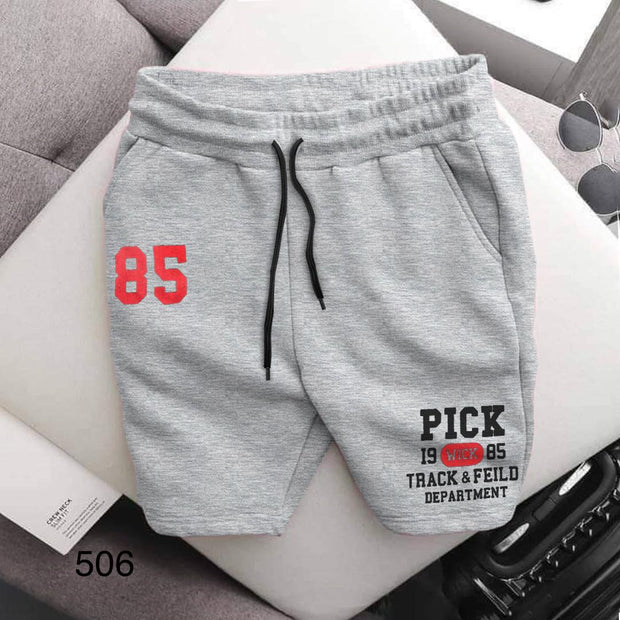 Grey Casual Shorts - 734