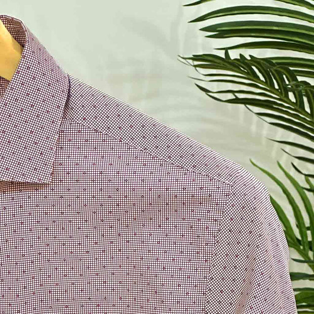 قميص مايكرو كاروهات - لون المنفذ FRSH.0242.00