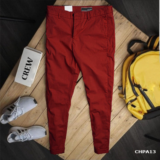 Chino Pants Red - CHPA13