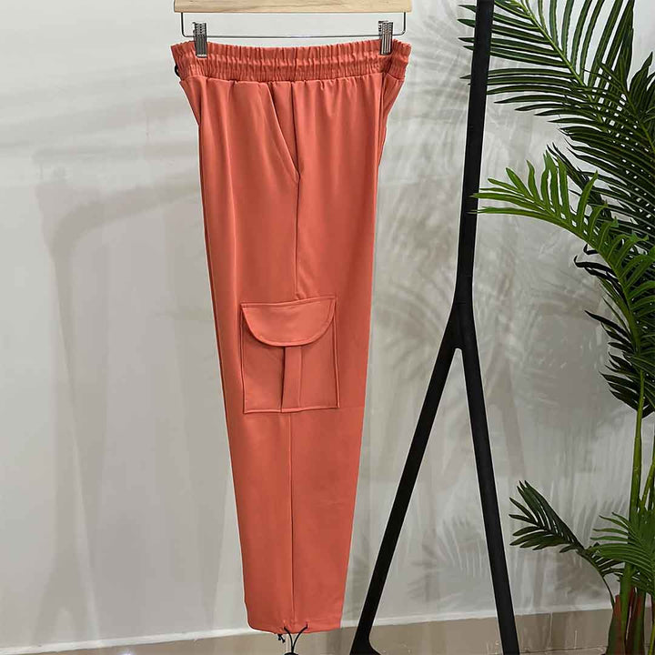 360 All Way Stretch Cargo Trouser - Coral 752