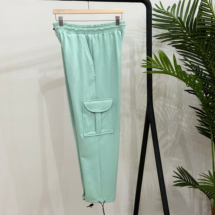360 All Way Stretch Cargo Trouser - Sea Green 750
