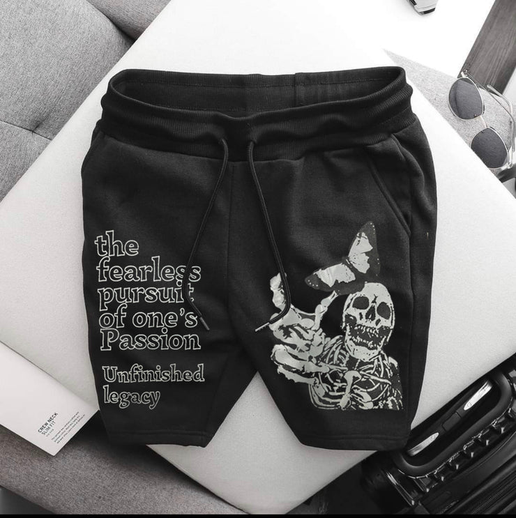 شورت برمودا من Skeleton - أسود 697