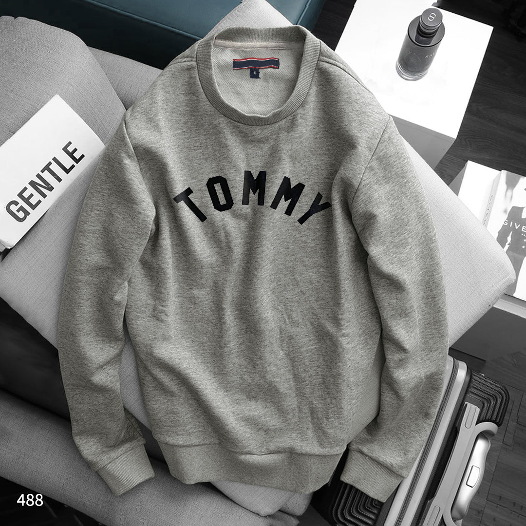 سويت شيرت رمادي من Tommy Words - 488