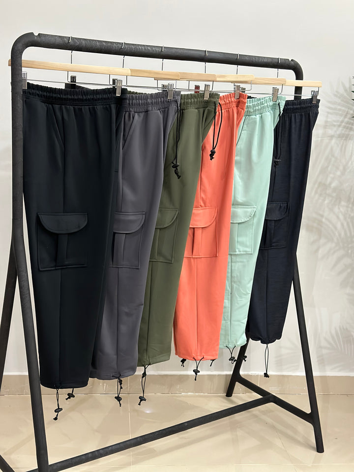 360 All Way Stretch Cargo Trouser - Sea Green 750